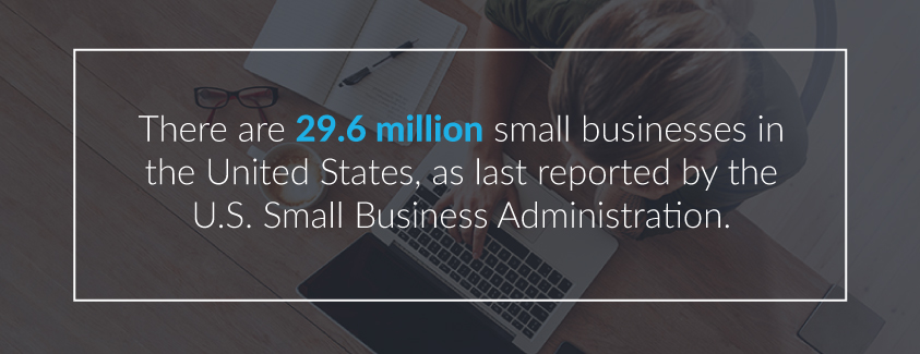 29.6 million small business in the U.S.