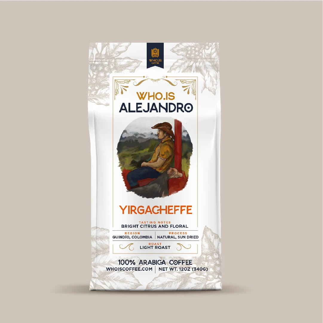 Product packaging design services for coffee