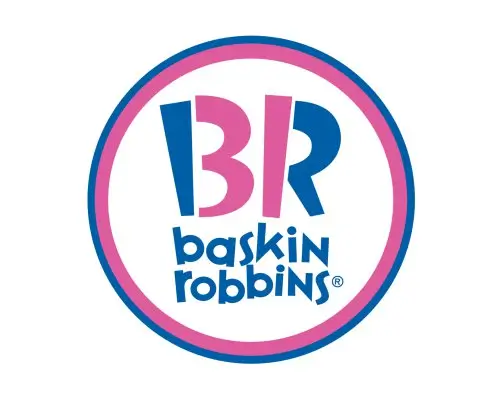 The Baskin Robbins logo has a 31