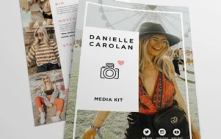 Custom flyer design by The NetMen Corp for content creators